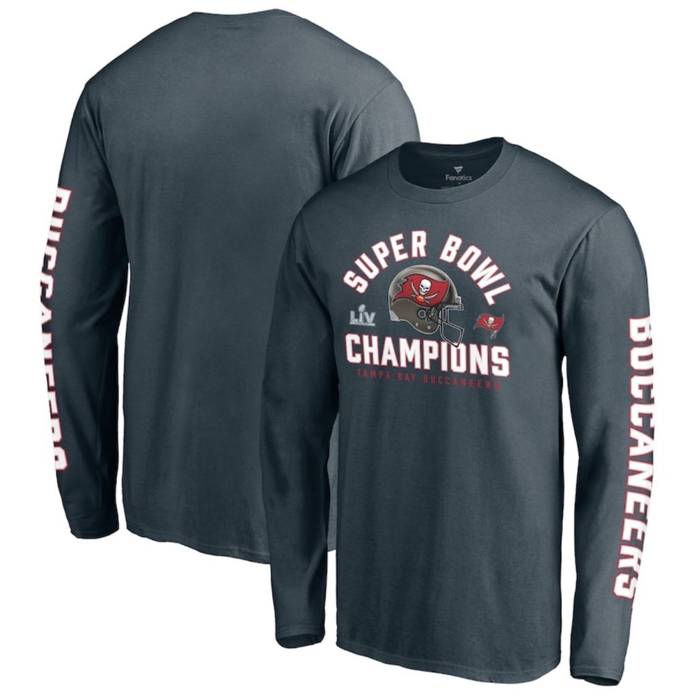Tampa Bay Buccaneers Super Bowl VL Champions Fanatics Brand Long Sleeve